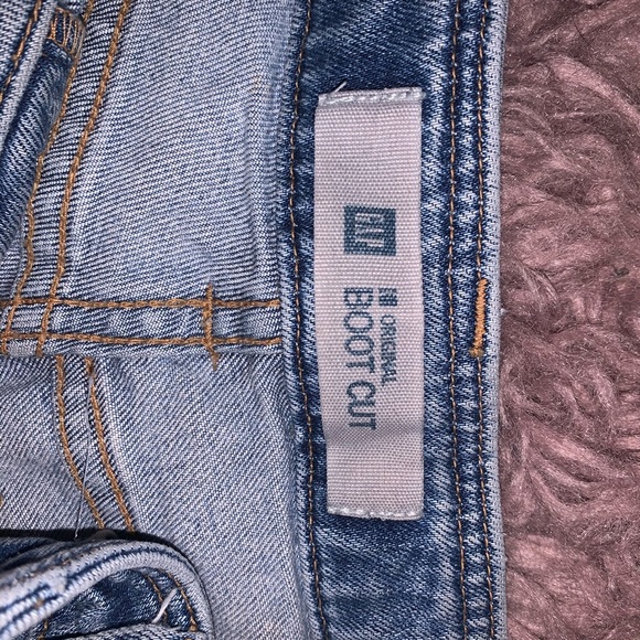 GAP bootcut denim jean shorts size small - Picture 3 of 3